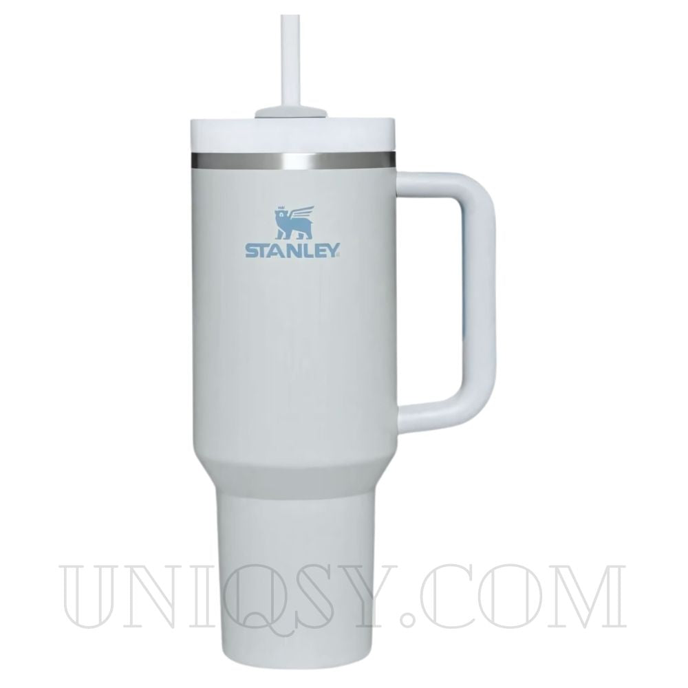 Stanley 40 OZ Tumbler Cup with Handle and Straw - Stainless Steel 1.1L