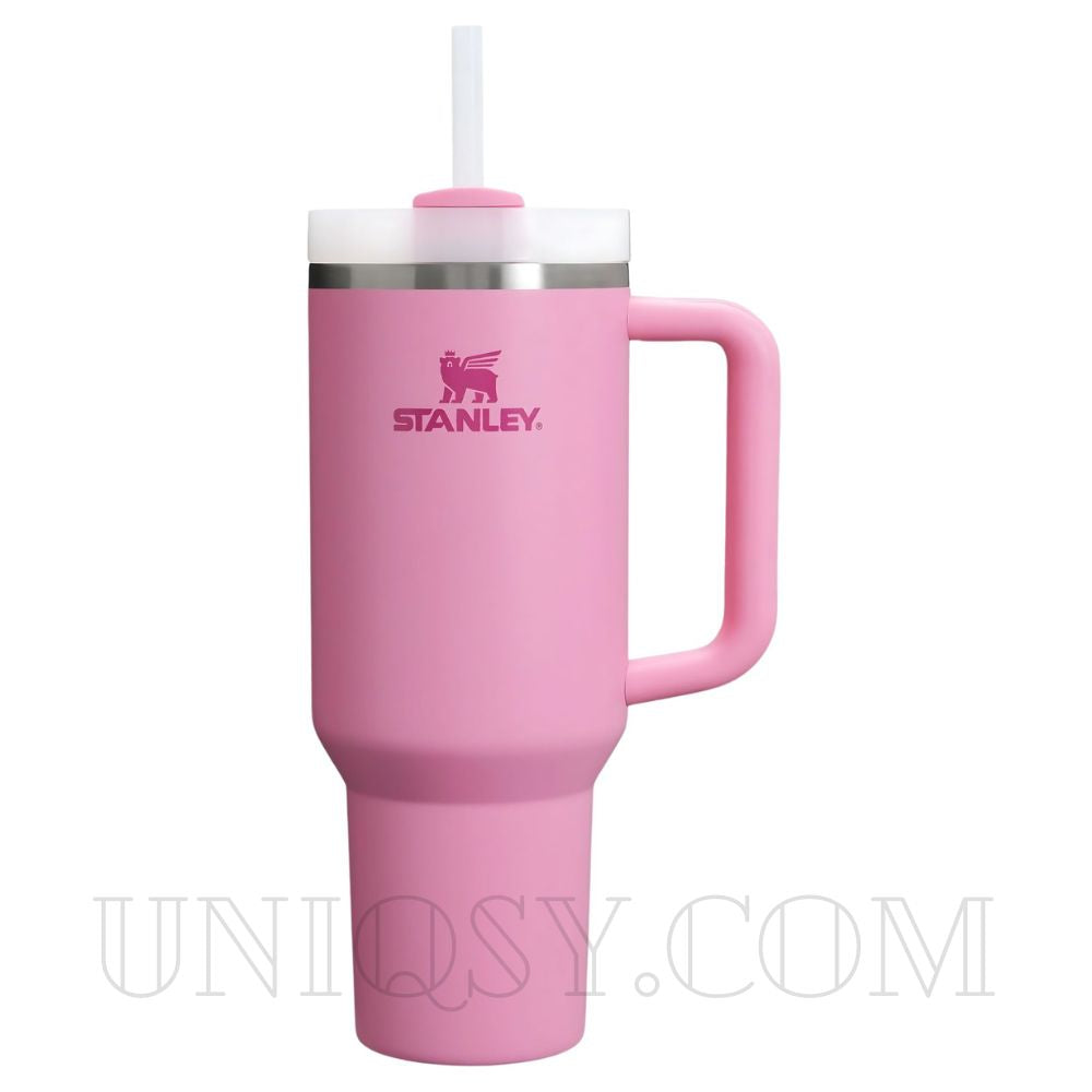 The Quencher Stanley Neon 40 OZ Tumbler Cup