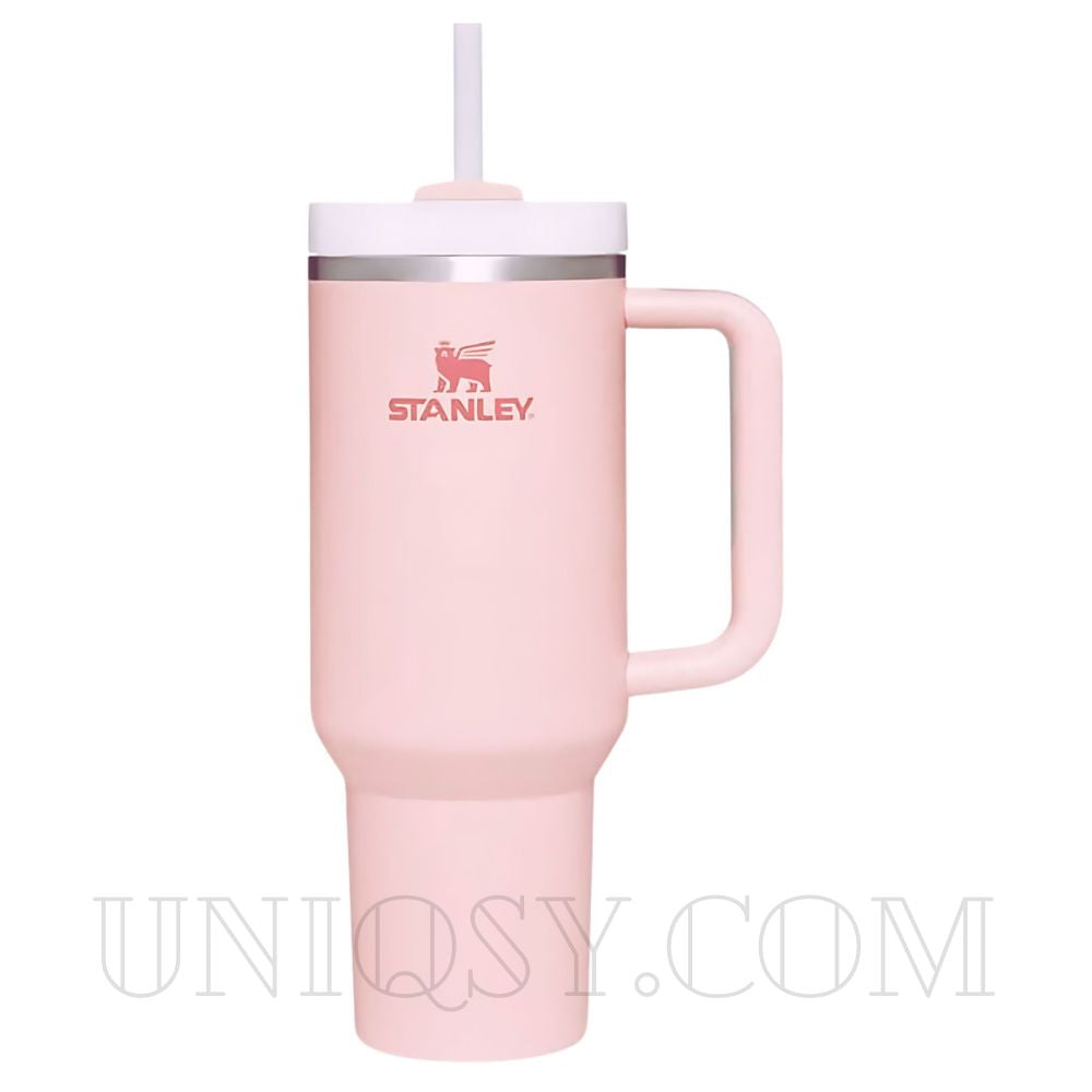 Pink Stanley 40 OZ Quencher Tumbler Cup