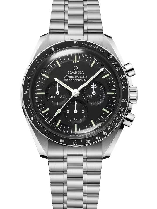 OMEGA Speedmaster Chronograph 38mm - Black on Bracelet