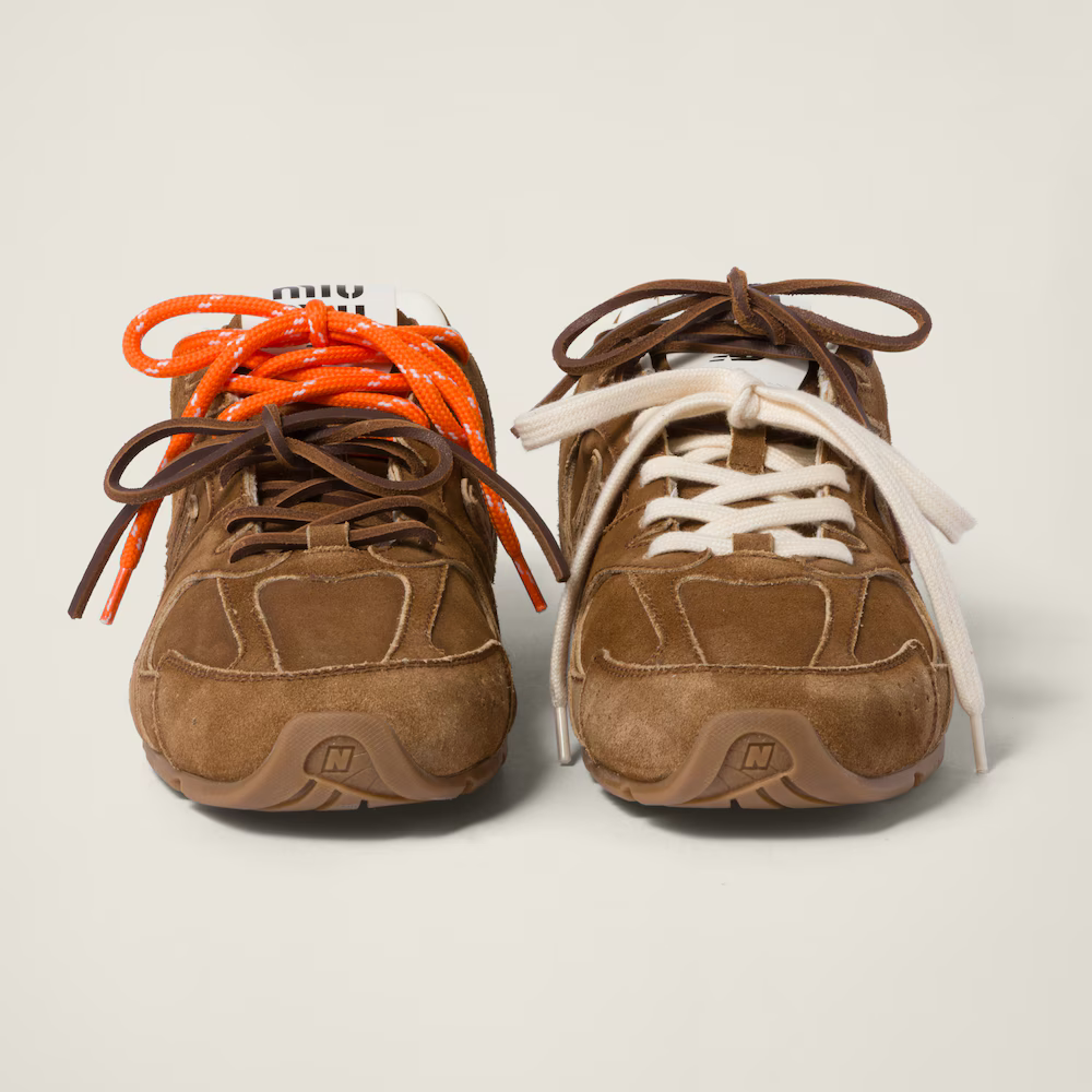 530SL Leather and Mesh Sneakers