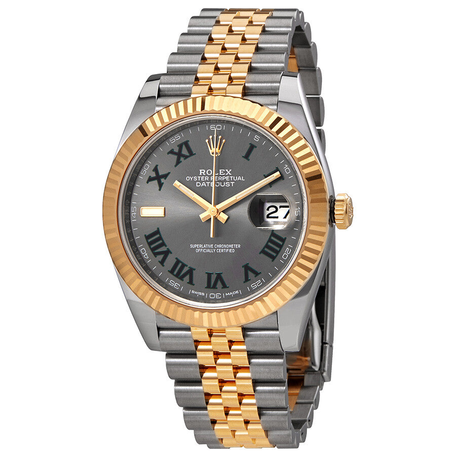 GOLD CHRONOMETER DATE 41MM WATCH